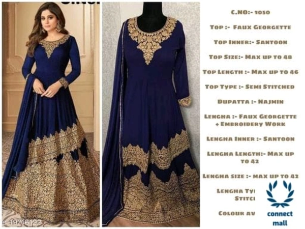 Trendy Alluring Sharara - Navy Blue